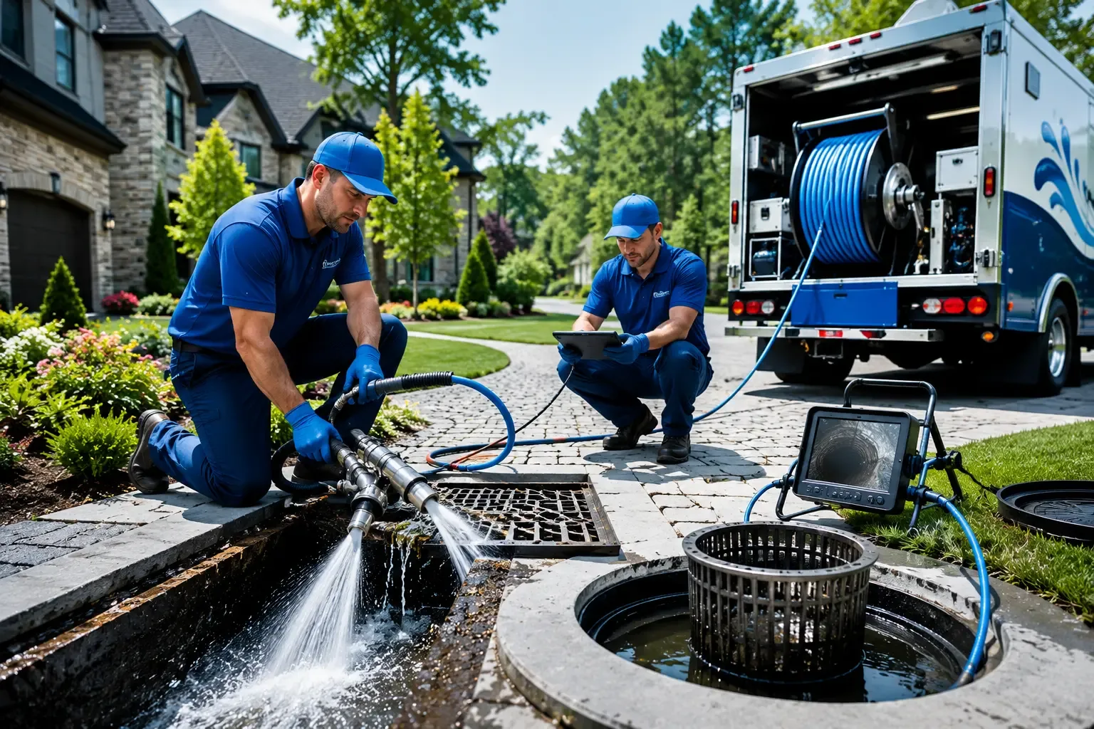 Local outdoor drain cleaning professionals in Russell, AR