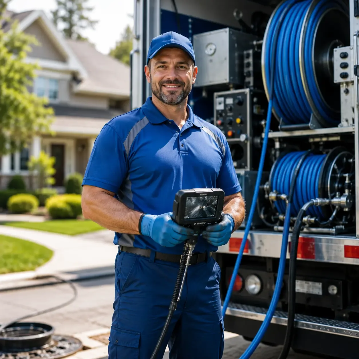 Local outdoor drain cleaning specialists in Russell, AR